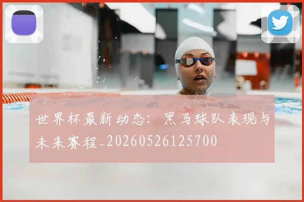 世界杯最新动态：黑马球队表现与未来赛程_20260526125700